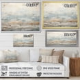 thumbnail image 4 of Designart "Blue Ocean Storm In Beige" Abstract Shapes Floater Framed Canvas Prints, 4 of 5