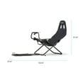 thumbnail image 4 of Playseat® Challenge ActiFit Lightweight Carbon Quality Steel Racing Simulator Cockpit, Black, 4 of 19