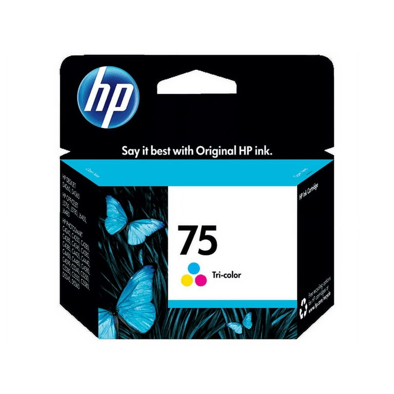 HP 75, (CB337WN) Tri-Color Original Ink Cartridge HP 75, (CB337WN) Tri-Color Original Ink Cartridge