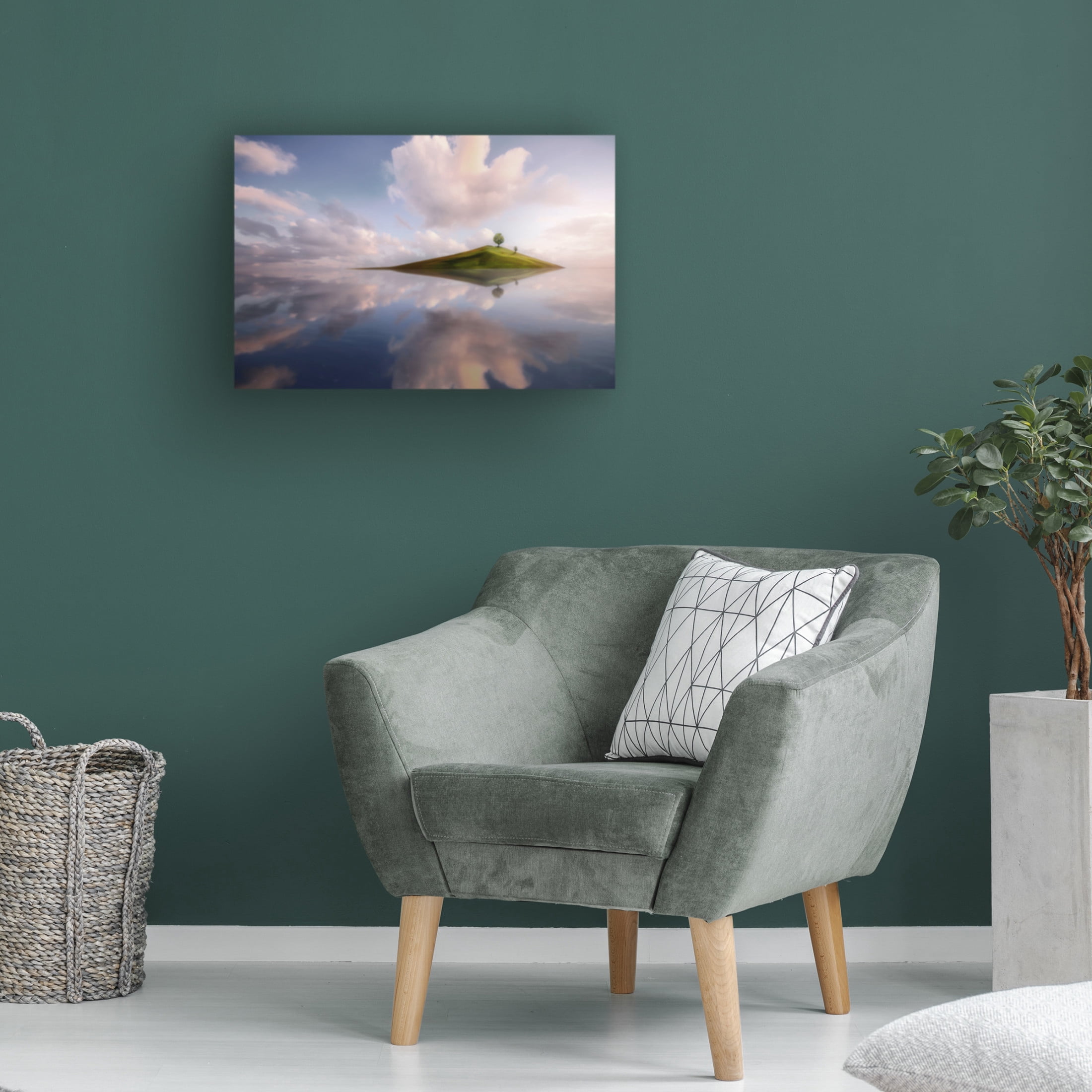 Trademark Fine Art Hary Muhammad  Tinyland Canvas Wall Art