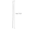 thumbnail image 2 of Unique Bargains 1 Pc Square Buckle Handbag Strap for Office Black PU Metal, 2 of 5