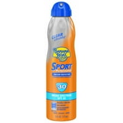 Angle View: Banana Boat Boat Sport Performance Sunscreen Spray, SPF 30 6 oz (Pack of 3)