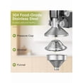 thumbnail image 5 of XX Orange Juicer Squeezer, Cast Iron Lemon Squeezer, Commercial Citrus Juicer Hand Press For Orange, Lemon, Pomegranate, Easy To Clean Citrus Squeezer With A Stainless Steel Cup, Grey, 5 of 8