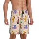 thumbnail image 2 of Balery Dogs In Different Poses Pantalones cortos de pijama de punto de algodón para hombre con cinturilla y bolsillos-4X-Large, 2 of 6