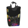 thumbnail image 2 of XMXY Skulls Death Man Blindfold Rectangular Laundry Basket Organizer , Collapsible Folding Tall Clothes Hampers for Laundry with Handles, 2 of 6