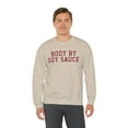 thumbnail image 6 of Soy Sauce Sweatshirt Gifts Crew Neck Shirt Long Sleeve Unisex, 6 of 7