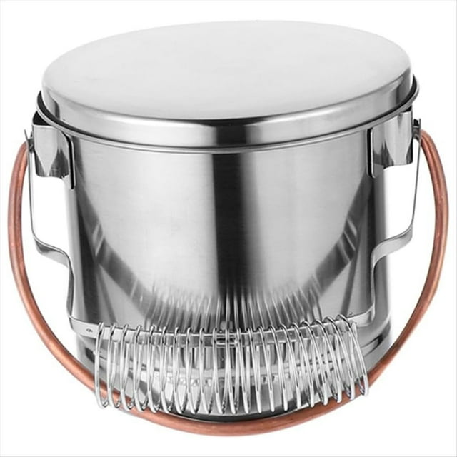 Cubo para Lápices Cubo para Pinceles para Pintar Arandela para Pinceles de Acuarela Soporte de Metal Limpiador de Cepillos Soporte de Metal de Metal Hermética