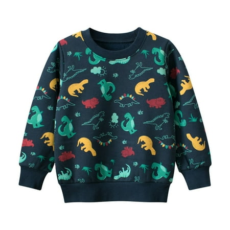 

Sweatshirt for Kids Girls Boys Autumn Winter Casual Long Sleeve Cartoon Prints Outwear Child Hoodies