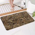 thumbnail image 4 of Grassland Camo Brown Plants Pattern Bathroom Rugs Mat,Non Slip Microfiber Bathroom Rug,Rubber Backing,Soft Bathroom Mats for Bathroom Floor,Tub and Shower,17x30in(43x75cm), 4 of 5