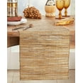 thumbnail image 3 of Saro Lifestyle Shimmering Woven Nubby Water Hyacinth Table Runner, 3 of 3