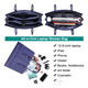 thumbnail image 3 of Bolsa Elegante Y Casual Malubero Azul marino, 3 of 3