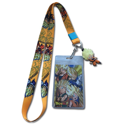 Anime Dragon ball King Kai Symbol ID badge Holder Lanyard 17 inch with card 