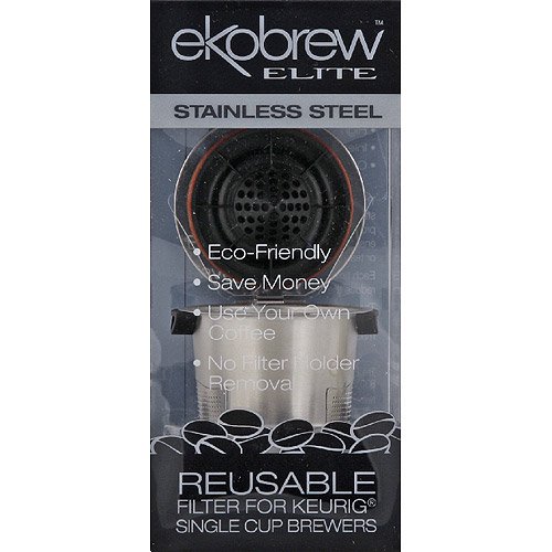 Ekobrew Elite Reusable Filter for Keurig Single Cup Brewers, (Pack of 9