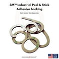 thumbnail image 2 of Discovered Designs - Individual 3D Acrylic Mailbox Number – Self Stick – Long Lasting – Weatherproof – Made in USA (Black 4 inch Number 3), 2 of 9