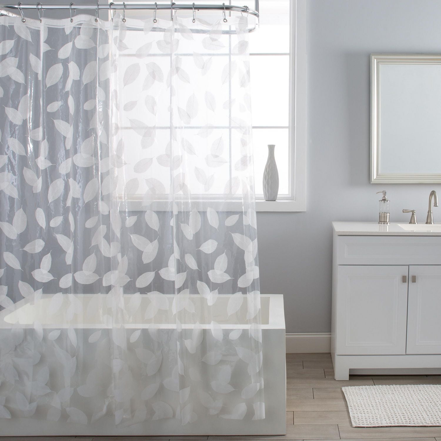 HARVEST LEAF PEVA SHOWER CURTAIN