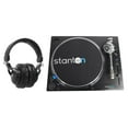 thumbnail image 1 of Stanton STR8.150 M2 Direct Drive DJ Turntable+Audio Technica Over-Ear Headphones, 1 of 14
