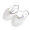 thumbnail image 1 of Zapatillas de baile de media suela para mujer, ejercicio suave, gimnasia rítmica, zapatillas, antideslizantes, zapatos de danza del vientre para adultos (blanco, L), 1 of 5