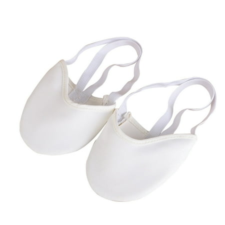 

Half Sole Ballet Shoes Toe Thongs for Dancing Half Toe Shoe Ballet Shoe Dancing Shoes White