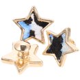 thumbnail image 2 of GOOHOCHY 3pcs Watch Strap Charms Watchband Star Decor Watch Charms Metal Watchband Stars, 2 of 7