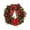 red, variant on mimilili Artificial Christmas Wreath with Decorative Bow Pinecones Berries Ornaments and Faux Flowers for Indoor Outdoor Holiday Door Wall Mantel Decoration