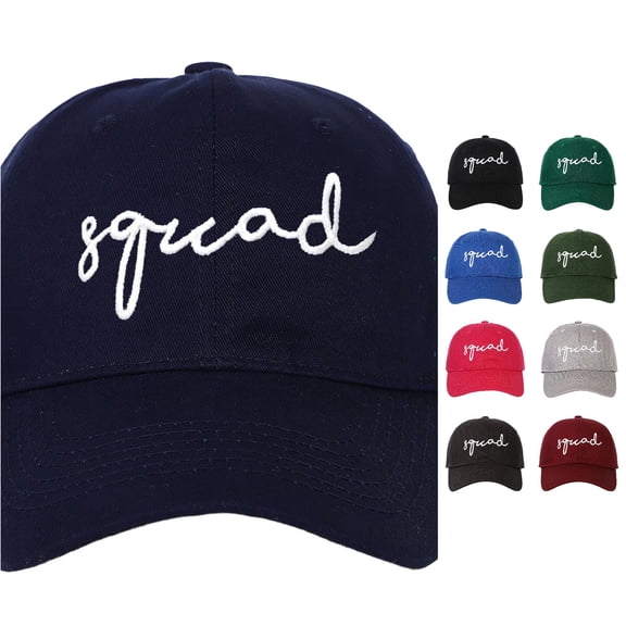 XIAOCHA Letter Embroidered Dad Hat for Women Adjustable Hat Band Travel Party Ball Cap for Outdoor Casual Hat,Navy