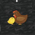 thumbnail image 4 of Inktastic Hen and Chick Farm Animals Women's T-Shirt, 4 of 5