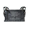 thumbnail image 2 of Design Toscano Life After Death: No Trespassing Wall Sculpture, 2 of 4