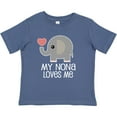 thumbnail image 3 of Inktastic My Nona Loves Me Grandchild Boys or Girls Baby T-Shirt, 3 of 5