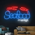 thumbnail image 5 of Handmadetneonsign Seafood Crab Neon Sign, Crab Neon Light, Crab Seafood Led Sign, Crab Led Light, 5 of 5