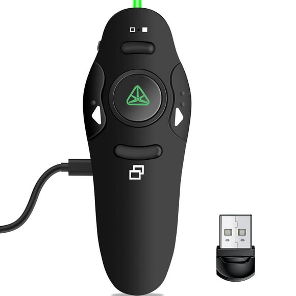 Pulsador remoto inalámbrico recargable para presentadores NinjaABXY