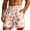 White 5, variant on TKKCS Mens Graphic Swim Trunks- Lightweight Elastic Waist Drawstring Quick Dry Casual Vacation Breathable Beach Board Shorts White Size XL