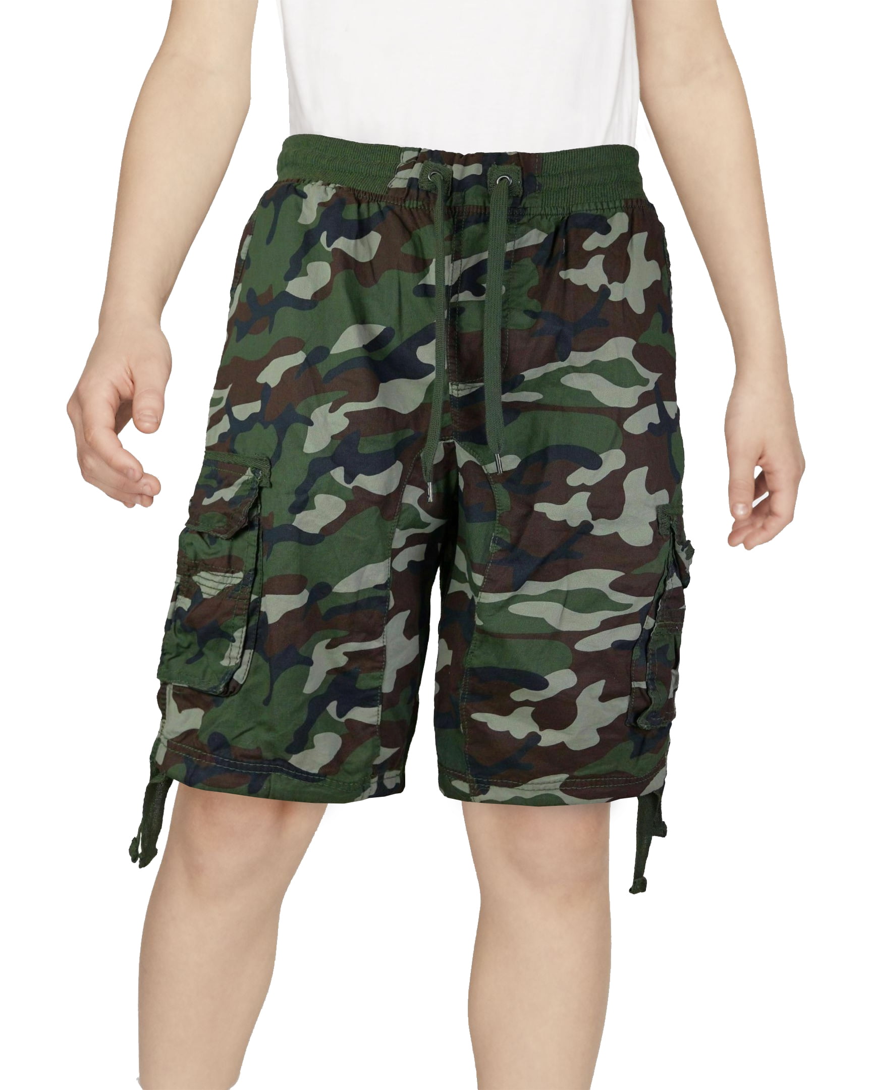 cargo shorts with elastic waist