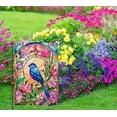thumbnail image 2 of Stained Glass Hummingbird Garden Flags for Outside Spring Summer House Flag Flowers Large Burlap Yard Flag 28x40 Inch Double Sided Seasonal Outside Decoration, 2 of 10