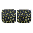 thumbnail image 7 of Bingfone Avocado Windshield Sun Shade 2-Piece Foldable Car Front Window Sunshade For Most Sedans Suv Truck - Auto Sun Blocker Visor Protector Blocks Max Uv Rays - Medium, 7 of 7