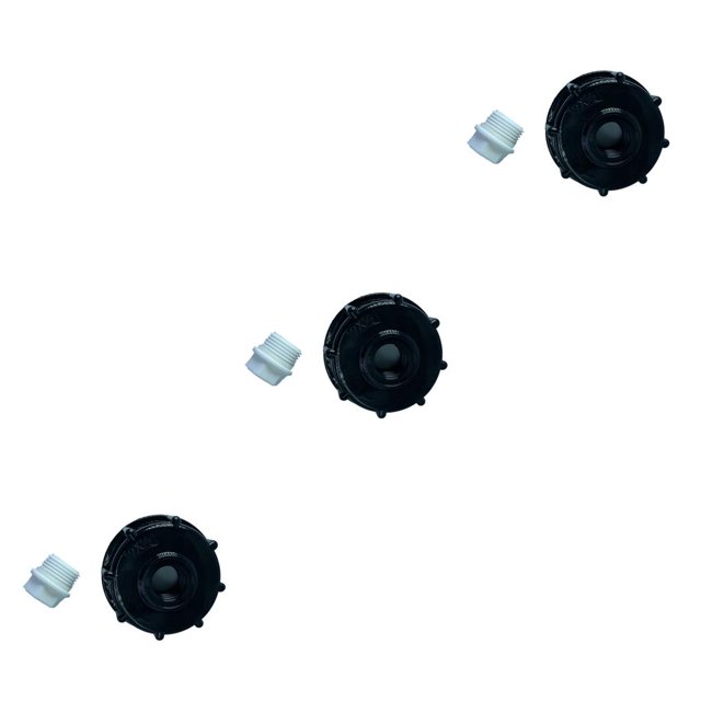 Kenally Adaptador de barriles de aceite IBC de plástico, portátil, desmontable, reutilizable, para jardinería doméstica, Conector de instalación de Type1 NO1 Kenally CBP495595