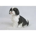 thumbnail image 3 of Hi-Line Gifts Shih Tzu Puppy Outdoor Garden Statue - 11", 3 of 5