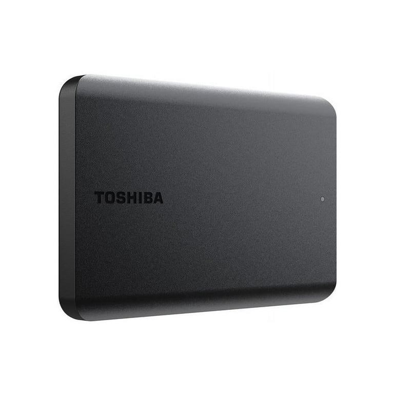 TOSHIBA 2TB Canvio Basics Portable Hard Drive USB 3.0 Model HDTB520XK3AA  Matte Black 