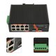thumbnail image 3 of Conmutador Gigabit Ethernet no administrado 8 puertos ZX G552G8E SFP Montaje en pared/riel DIN industrial RJ45 10/100/1000Mbps con 2 puertos de fibra SFP ANGGREK Otros, 3 of 8