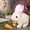 White + Carrot + Light, variant on Guvpev Bunby - My Realistic Bunny Toys, Easter Bunny Stuffed Animal Can Sounds & Movements, Realistic Fun Rabbit Toys with Carrot Accessories and Glowing Ears, Easter Basket Stuffers Gifts for Kids