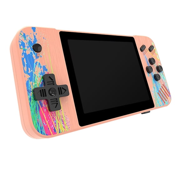 Amzcrzy Electrónica para hombres Organizador de electrónica Cámara digital Consola de juegos portátil con pantalla horizontal, estilo arcade retro nostálgico, doble juego 800 en uno. Accesorios para