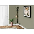 thumbnail image 5 of Coat Rack Hall Tree 8 Hooks Entryway 74"H Bedroom Metal Black, 5 of 12