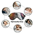 thumbnail image 6 of Uemuo Colorful Haired White Horse Pattern Sleep Eye Mask - Light Blocking Sleep Mask Blocking Out Light Perfectly, Soft and Comfortable Night Eye Mask, Eye Blinder, 6 of 7
