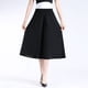 thumbnail image 1 of Pantalones cortos finos de verano Ropa para madres de mediana edad y mayores Pantalones anchos de cintura alta con cintura elástica Culottes coloridos, 1 of 6