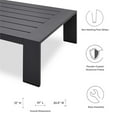 thumbnail image 2 of Pemberly Row 4-Piece Fabric/Powder-Coated Aluminum Outdoor Set in Gray, 2 of 14