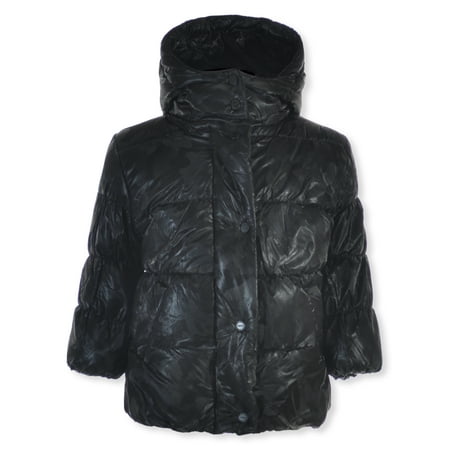 Urban Republic Baby Girls' Puffer Jacket - black, 18 months (Infant)
