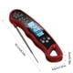 thumbnail image 3 of Termómetro digital plegable para alimentos | Sonda para hornear de cocina a prueba de agua IP67 Meat Grill BBQ | Lectura rápida y precisa | ABS Rojo | Acero inoxidable apto para alimentos | Imán |, 3 of 6