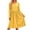 Yellow, variant on Livrdious Fall Dresses for Women Long Sleeve A Line Striped Dress Womens Casual Midi Flowy Dresses