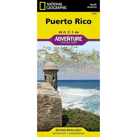 National Geographic Adventure Map: Puerto Rico Map (Other)