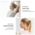 thumbnail image 3 of BESTYASH 6Ud Ligas Para Hechas De Material Premium Marrón Para Ponytail Con Simple Y, 3 of 5