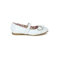 thumbnail image 2 of Little Angel Lola-769E New Girl Heart Decor Strap Ballet Flat Sandal Size, 2 of 5